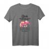 Tinker Damen T-Shirt mit Spruch - Glück kann man nicht anfassen, aber man kann sein Pferd streicheln - Perfekt für Reiterinnen & Pferdeliebhaberinnen