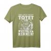 Was dich nicht tötet, sollte rennen! Nordische Mythologie & Wikinger T-Shirt für Viking Fans und Krieger des Nordens