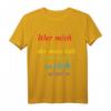 Wer Mich Nicht Mag, Der Muss Noch An Sich Arbeiten T-Shirt – Stolzes LGBTQ+ Pride Shirt für Selbstliebe, Feminismus & Gleichberechtigung