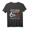 Ich bin nicht 60 Geburtstag Tripple 20 Papa – Lustiges Dart T-Shirt für Dartspieler, Legenden & Dartfans