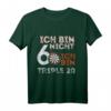 Ich bin nicht 60 Geburtstag Tripple 20 Papa – Lustiges Dart T-Shirt für Dartspieler, Legenden & Dartfans