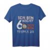 Ich bin nicht 60 Geburtstag Tripple 20 Papa – Lustiges Dart T-Shirt für Dartspieler, Legenden & Dartfans