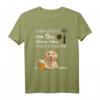 Ein Mann kann nicht von Bier alleine leben - Lustiges Hund und Bier T-Shirt für Männer, Papa, Ehemann, Freund, Vatertag Geschenk