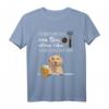 Ein Mann kann nicht von Bier alleine leben - Lustiges Hund und Bier T-Shirt für Männer, Papa, Ehemann, Freund, Vatertag Geschenk