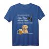 Ein Mann kann nicht von Bier alleine leben - Lustiges Hund und Bier T-Shirt für Männer, Papa, Ehemann, Freund, Vatertag Geschenk