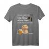 Ein Mann kann nicht von Bier alleine leben - Lustiges Hund und Bier T-Shirt für Männer, Papa, Ehemann, Freund, Vatertag Geschenk