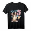 Ich bin 5 Pferd Pferdchen - Süßes Geburtstags T-Shirt für 5-Jährige Kinder, Pferde-Liebhaber, Perfekt für Jungen und Mädchen