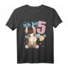 Ich bin 5 Pferd Pferdchen - Süßes Geburtstags T-Shirt für 5-Jährige Kinder, Pferde-Liebhaber, Perfekt für Jungen und Mädchen