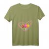 Damen Herzliches Lollipop Design Süßigkeitenliebhaber T-Shirt mit V-Ausschnitt – Perfektes Geschenk für Kinder, Ostern, Weihnachten & Geburtstag