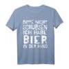 Bitte Nicht Schubsen Ich Habe Bier In Der Hand - Lustiges Party T-Shirt für Bierliebhaber & Feiernde, perfekt als Geburtstags- oder Weihnachtsgeschenk