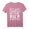 Bitte Nicht Schubsen Ich Habe Bier In Der Hand - Lustiges Party T-Shirt für Bierliebhaber & Feiernde, perfekt als Geburtstags- oder Weihnachtsgeschenk