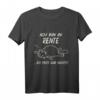 Ich bin in Rente, ich muss gar nichts T-Shirt - Lustiges Geschenk für Rentner 2024 mit Teddybär