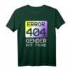 Gender not found - Non-Binary CSD T-Shirt für LGBTQ+ Pride, Coming-Out & Support für nicht-binäre & genderqueere Personen