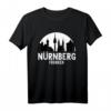 Nürnberg Skyline Souvenir T-Shirt - Franke & Nürnberger Stadtmotiv, ideales Geschenk für Nürnberg-Liebhaber