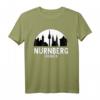 Nürnberg Skyline Souvenir T-Shirt - Franke & Nürnberger Stadtmotiv, ideales Geschenk für Nürnberg-Liebhaber