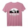 Nürnberg Skyline Souvenir T-Shirt - Franke & Nürnberger Stadtmotiv, ideales Geschenk für Nürnberg-Liebhaber