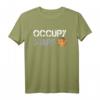 Occupy Mars NASA T-Shirt – Klassischer Schnitt, doppelt genähter Saum für Raumfahrt- und Mars-Fans