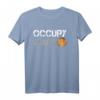 Occupy Mars NASA T-Shirt – Klassischer Schnitt, doppelt genähter Saum für Raumfahrt- und Mars-Fans