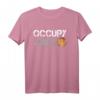 Occupy Mars NASA T-Shirt – Klassischer Schnitt, doppelt genähter Saum für Raumfahrt- und Mars-Fans