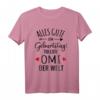 Beste Oma Alles Gute Zum Geburtstag T-Shirt - Tolle Überraschung für die Omi von den Enkeln