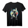 Französische Bulldogge Retro Style T-Shirt - Lustiges Geschenk für Geburtstage, Weihnachten & Hundeliebhaber