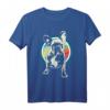 Französische Bulldogge Retro Style T-Shirt - Lustiges Geschenk für Geburtstage, Weihnachten & Hundeliebhaber