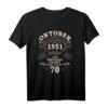 70. Geburtstag Geschenk Mann & Frau - Legendär Seit 1951 Vintage T-Shirt für Jubiläum & Geburtstagsfeier