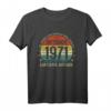 50. Geburtstag Geschenk für Männer und Frauen - Legendär seit Oktober 1971 Vintage T-Shirt für Jubiläum & Geburtstag