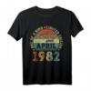 April 1982 Lustiges Geburtstags T-Shirt für 40 Jahre - Vintage Geschenk für Männer & Frauen, Limitierte Edition