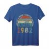 April 1982 Lustiges Geburtstags T-Shirt für 40 Jahre - Vintage Geschenk für Männer & Frauen, Limitierte Edition