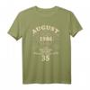 35. Geburtstag Geschenk für Mann und Frau - Legendär seit August 1986 Vintage T-Shirt für Jubiläum & Geburtstagsfeier