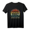 Jahrgang Februar 1992 - Lustiges 30. Geburtstag T-Shirt für Männer und Frauen, Vintage Geschenkidee für den besonderen Tag