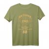 Oktober 1943 Lustiges 80. Geburtstag Geschenk für Mann und Frau - Vintage Limitierte Edition T-Shirt für Jubiläum & Geburtstagsparty