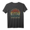 Jahrgang Februar 1982 Lustiges HapDeer T-Shirt für Männer & Frauen - Vintage Geschenk für Jubilare