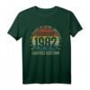Jahrgang Februar 1982 Lustiges HapDeer T-Shirt für Männer & Frauen - Vintage Geschenk für Jubilare