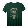 60. Geburtstag Geschenk für Mann Frau - Legendär seit November 1961 Vintage T-Shirt für Jubiläum & Geburtstagsparty