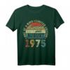 46. Geburtstag Geschenk Jahrgang August 1975 - Legendäres Vintage T-Shirt für Männer, Frauen, Opa & Oma