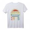 46. Geburtstag Geschenk Jahrgang August 1975 - Legendäres Vintage T-Shirt für Männer, Frauen, Opa & Oma