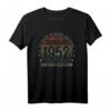 Lustiges 70. Geburtstag T-Shirt für Männer & Frauen, Vintage Jahrgang 1952 - Limitierte Edition für Jubiläen & Geburtstage