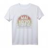 Mai 1972 Lustiges 50. Geburtstag T-Shirt für Männer & Frauen – Vintage Jubiläumsoutfit, limitierte Edition, perfekte Geschenke für Jubilare im Mai 1972