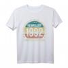 Jahrgang Februar 1992 - Lustiges 30. Geburtstag T-Shirt für Männer und Frauen, Vintage Legendär seit 1992, Limitierte Edition
