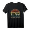 Februar 1972 Vintage T-Shirt – 50. Geburtstag Geschenk für Männer und Frauen, Limitierte Edition, Retro Jubiläum