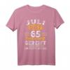 Juli 1957 Lustiges T-Shirt zum 65. Geburtstag für Männer und Frauen – Vintage Jubiläumsgeschenk für Legendäre, Opa, Oma, Vater, Mutter & mehr
