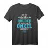 Besten Brüder werden zum Onkel befördert 2022 T-Shirt – Perfekt für Schwangerschaftsverkündung & Babyankündigung