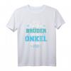Besten Brüder werden zum Onkel befördert 2022 T-Shirt – Perfekt für Schwangerschaftsverkündung & Babyankündigung