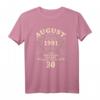 30. Geburtstag Geschenk für Mann & Frau – Legendär seit August 1991 Vintage T-Shirt für Geburtstag, Vater, Mutter, Oma, Opa