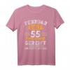 Lustiges 55. Geburtstag T-Shirt für Männer & Frauen - Jahrgang Februar 1967, Limitierte Edition, Vintage Geschenkidee für Legendäre Jubilarinnen und Jubilaren