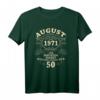 50. Geburtstag Geschenk für Mann und Frau - Legendär seit August 1971 Vintage T-Shirt zum Jubiläum