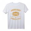 Januar 1992 Lustiges 30. Geburtstag T-Shirt für Männer & Frauen – Vintage Limitierte Edition als Geschenk für Geburtstagskinder