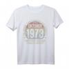 Oktober 1973 Lustiges 50. Geburtstag T-Shirt für Männer & Frauen - Limitierte Edition, Vintage Geschenkidee für 50 Jahre Jubiläum